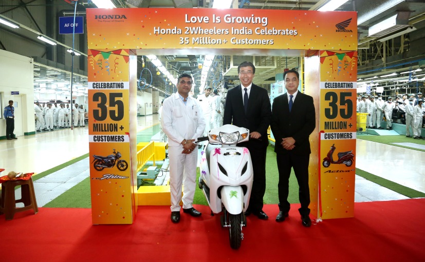 Honda Achieves 35 Million Two-Wheelers Production Milestone In India