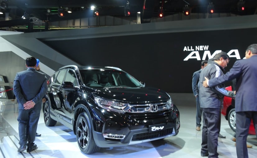 Auto Expo 2018 New Gen Honda Cr V Unveiled Launch In Fy 2018 19