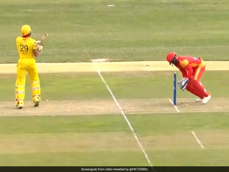 Watch: Wicketkeeper Misses Easy Stumping Chance, Gets Death Stare From Bowler