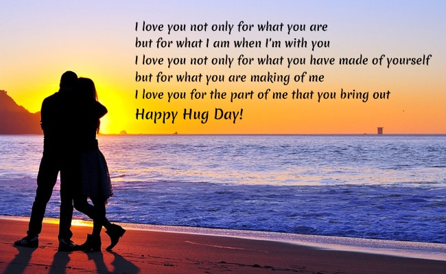 Hug Day before Valentine's day a mesmerizing day to ward of pain and ...