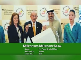 38-Year-Old Man From Bangalore Wins $1 Million At Dubai Duty Free Raffle 38-Year-Old Man From Bangalore Wins $1 Million At Dubai Duty Free Raffle