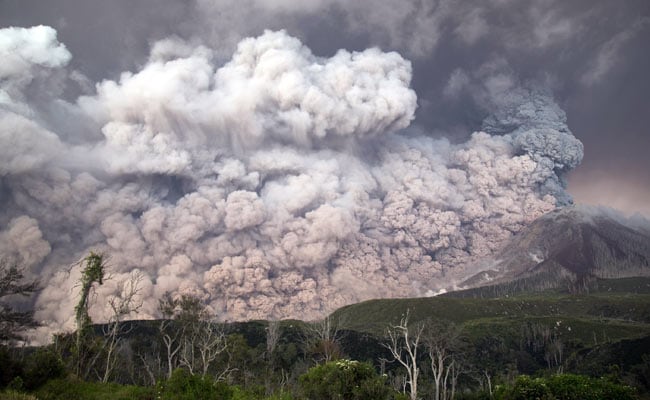 Indonesia's Mount Sinabung Spews Massive Smoke-And-Ash Column