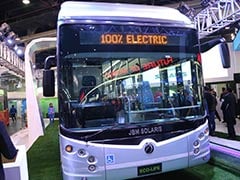 Auto Expo 2018: JBM, Solaris Launches Eco-Life Electric Bus; Prices Start At Rs. 2 Crore