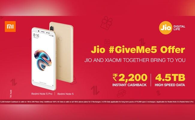 jios offer on redmi phone