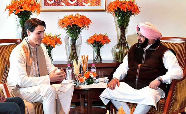 Trudeau Walked Into Trap Due To Vote Bank Politics: Amarinder Singh Amid Row