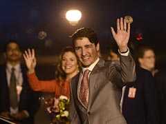 Canada PM Justin Trudeau Welcomed In Dehi: Highlights