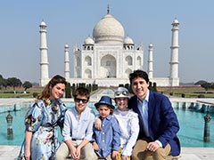 Justin Trudeau India Visit Highlights: Canadian Prime Minister Visits Taj Mahal With Family