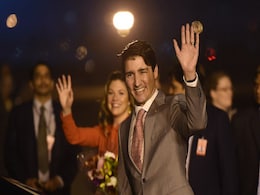 Canadian PM Justin Trudeau Arrives In India On A "Busy Visit": 10 Points Canadian PM Justin Trudeau Arrives In India On A "Busy Visit": 10 Points