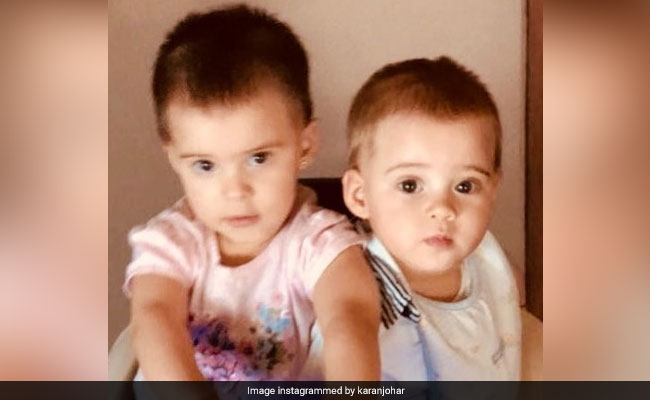 Karan Johar's Twins Roohi And Yash's First Birthday Pic Is A Gift For All Of Us