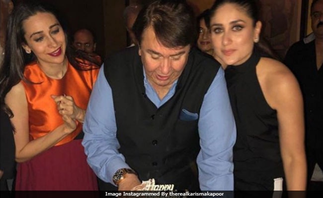 Kareena And Karisma Celebrate Dad Randhir's Birthday With Kapoor Famjam