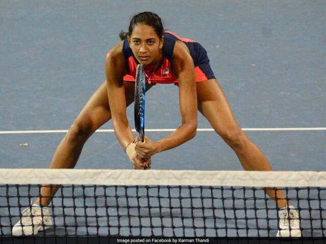 Fed Cup: Karman Kaur Thandi Puts India Ahead With Win Over Eudice Chong