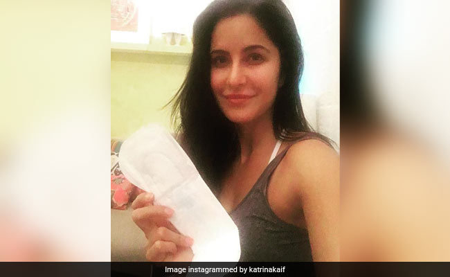 Katrina Kaif Takes The '<I>PadMan</i> Challenge.' Akshay Kumar Sends Her 'Big Hug'
