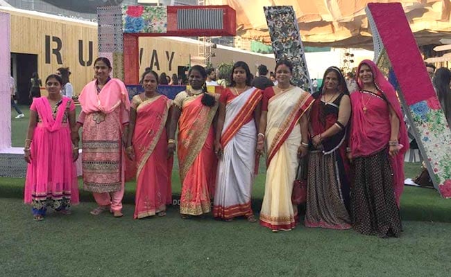 Accepting Challenges And Earning Their Stripes - Story Of How Silai School Women Reached The Lakme Fashion Week Accepting Challenges And Earning Their Stripes - Story Of How Silai School Women Reached The Lakme Fashion Week