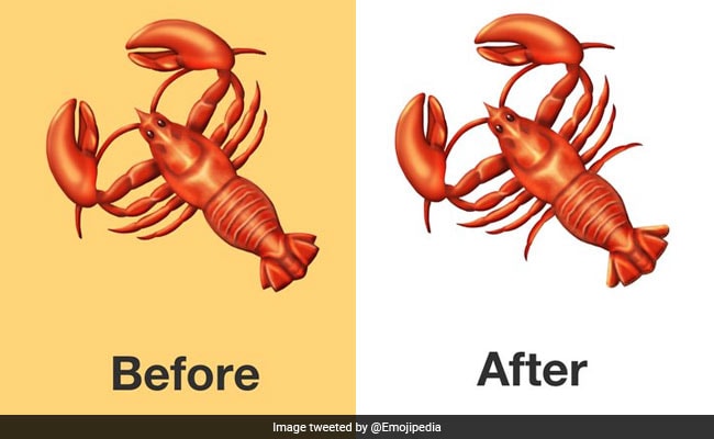 Lobster Emoji Gets Two More Legs After Outrage Over Anatomical Error