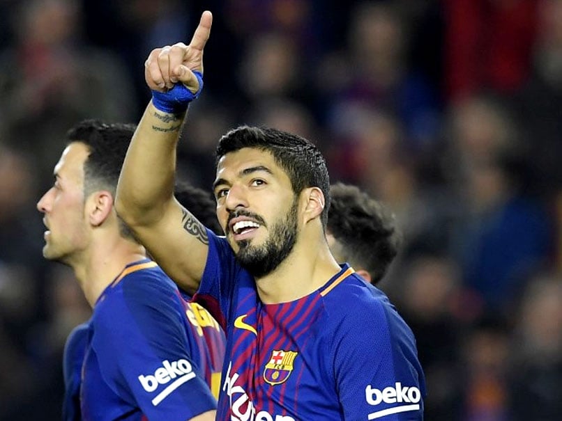 Luis Suarez Hat-Trick Extends Barcelona Luis Suarez Hat-Trick Extends Barcelona