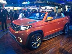 Auto Expo 2018: Mahindra TUV Stinger Convertible SUV Concept Showcased