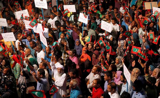 India Against Maldives Emergency Extension