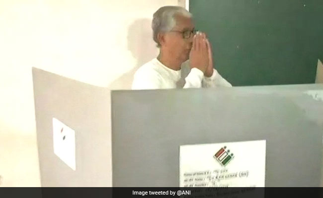 त्रिपुरा विधानसभा चुनाव में 89.8 प्रतिशत मतदान