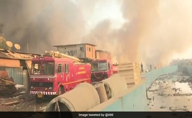 Huge Fire Breaks Out At Mankhurd In Mumbai, No Injuries Reported