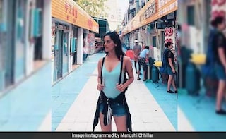 Manushi Chhillar Tries Out The Trendy Bubble Tea- Have You Tasted It Yet?