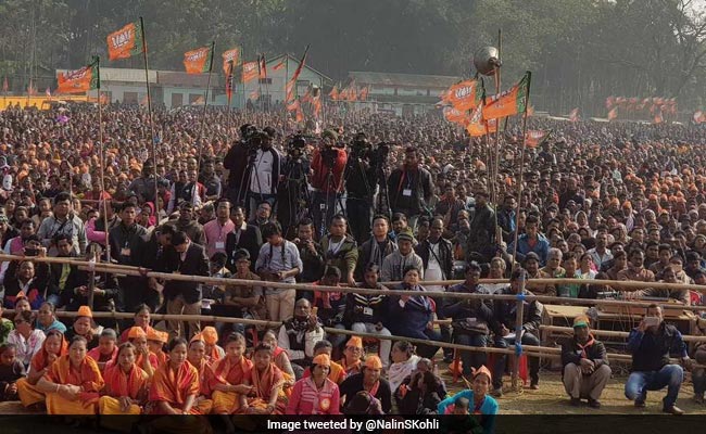 Congress Trying To Force Church Into Meghalaya Politics, Says BJP