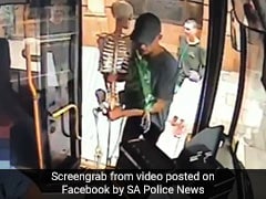 Three Men And A Skeleton Board A Bus. No Joke But Theft In Progress