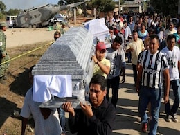 13 Killed After Mexico's Military Helicopter Crash Lands In Quake Zone 13 Killed After Mexico's Military Helicopter Crash Lands In Quake Zone