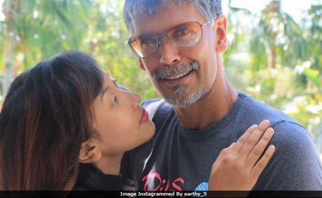 Another Day, Another Adorable Pic Of Milind Soman And Girlfriend Ankita