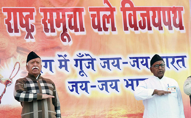 Amid Row, RSS Says Chief Mohan Bhagwat's "Army" Remark Misrepresented