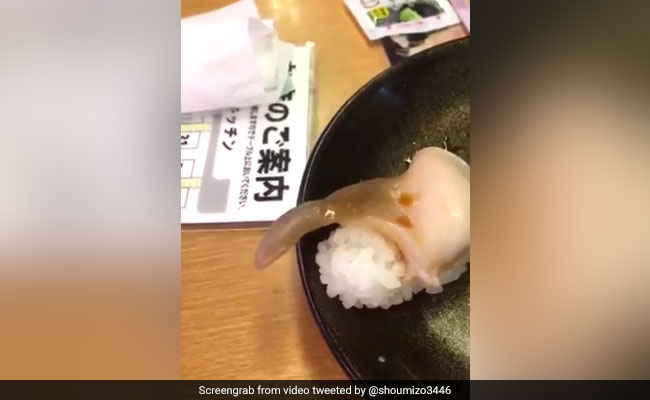 Video: Sushi So Fresh It Was Still Moving When Served