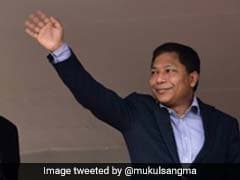 Meghalaya Chief Minister Campaigns In Mukul Sangma's Home Turf