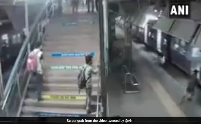 Watch: Alert Cop Saves 7-Year-Old Who Slipped As Train Started Moving