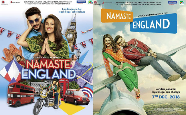 Namaste England का फर्स्ट लुक हुआ रिलीज, अर्जुन कपूर और परिणीति की दिलचस्प कैमिस्ट्री