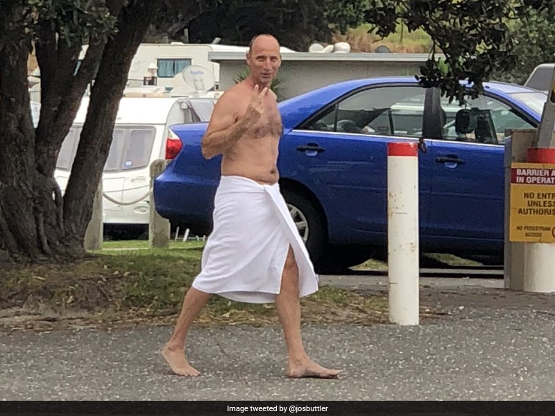 "Is That Vladimir Putin?" Ex-England Captain's Photo In Towel Causes Commotion On Twitter