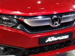 Honda Amaze Top Variant With CVT May Be In The Works