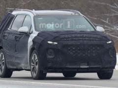 New Hyundai Santa Fe Cabin Uncovered In Latest Spy Images