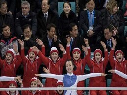 North's Famed 'Army Of Beauties' Seduces As Koreans Suffer Hockey Rout North's Famed 'Army Of Beauties' Seduces As Koreans Suffer Hockey Rout