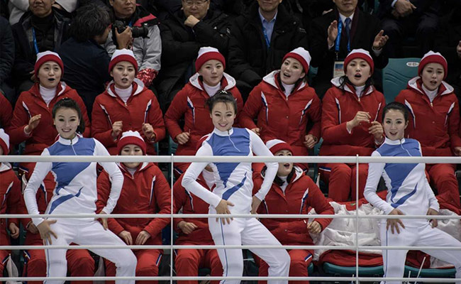 North Korea Sent Cheerleaders To The Olympics. Here's What They're Saying.