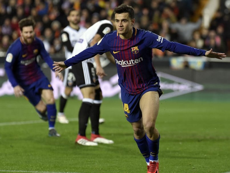 Philippe Coutinho Opens Barcelona Account In Copa Del Rey Win Over Valencia Philippe Coutinho Opens Barcelona Account In Copa Del Rey Win Over Valencia