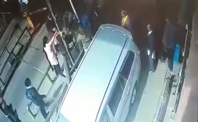 Sitting In Car, BJP Lawmaker Watches His Son Beat Up Toll Booth Worker