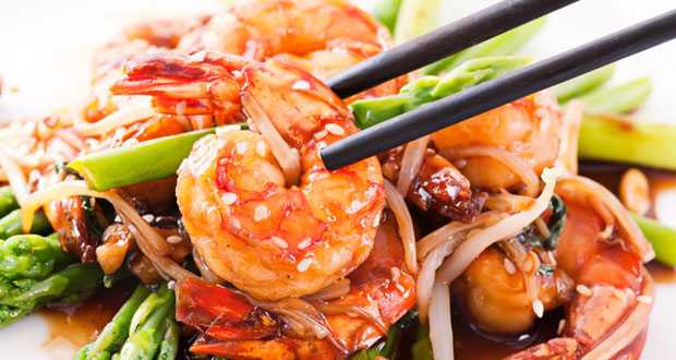 Steamed Prawns in Garlic Sauce