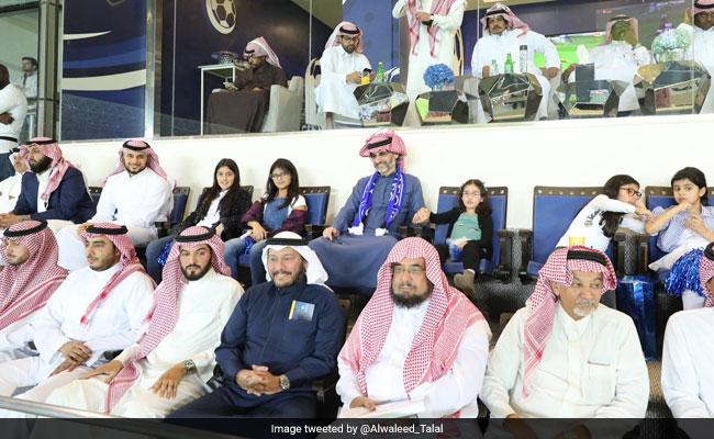 Newly Free Saudi Prince Alwaleed Gives To Soccer Club