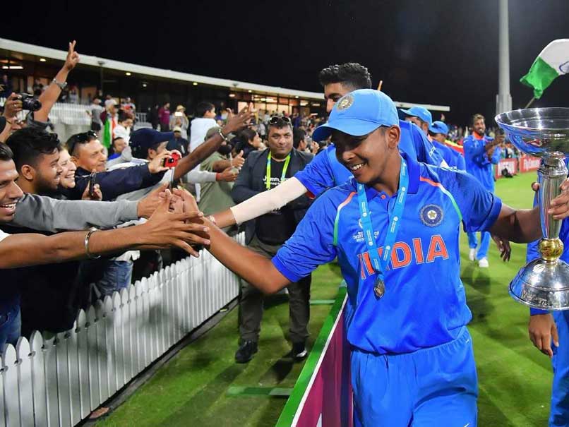 Icc Under 19 World Cup Final Feels Good To Make India Proud Says India Captain Prithvi Shaw Cricket News