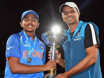 ICC U-19 World Cup: Prithvi Shaw Sends Heartfelt Message To Legend, Coach Rahul Dravid