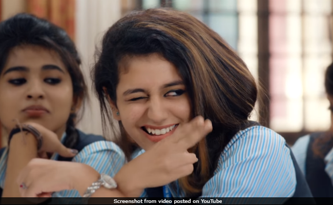 आंखें मटकाने के लिए ऐसे हुआ था Priya Prakash का मेकअप, सामने आया Video