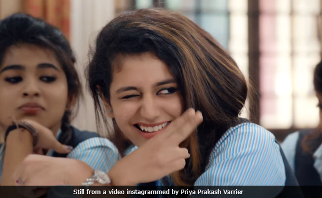 <i>Oru Adaar Love</i>: Priya Prakash Varrier Shares Audio Snippet Of New Song Minus The Wink