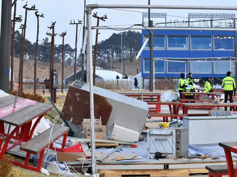 Wind Chaos Injures 16 At Weather-Hit Pyeongchang Winter Games