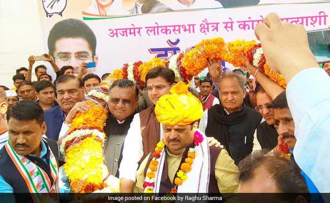 अजमेर उपचुनाव: कांग्रेस के रघु शर्मा ने बीजेपी को हराकर अपने नेता सचिन पायलट का बदला ले लिया