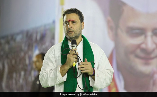 Rahul Gandhi To Campaign In 3 Karnataka Districts Tomorrow