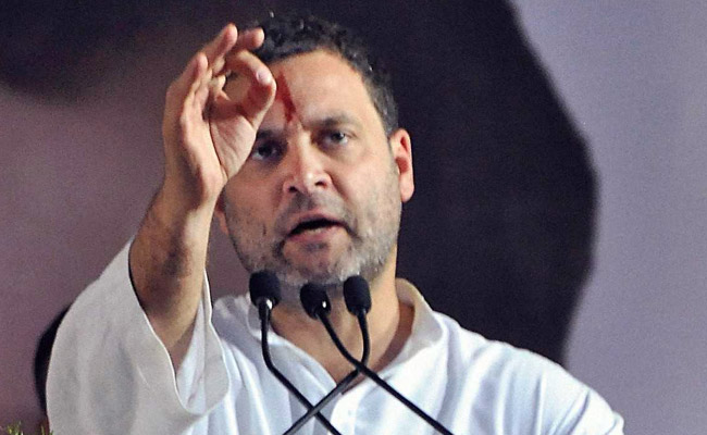 Rahul Gandhi "Salutes" Dalit Protesters, Slams RSS, BJP
